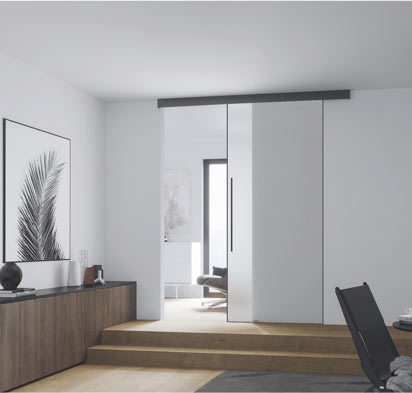 Innenschiebetür Planeo Air in schöner Wohnumgebung | blog | marx Design in Holz