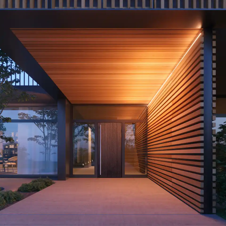 holz-haustuer-fingerprint-modern-architektur