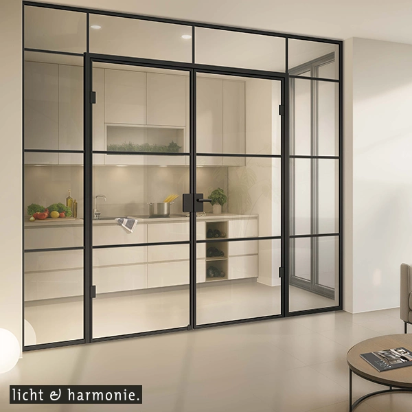 Loftelemente-Lofttüren-schwarz-Loftstil-aluminium-sprossen Loftelemente-Lofttüren-schwarz-Loftstil-aluminium-sprossen