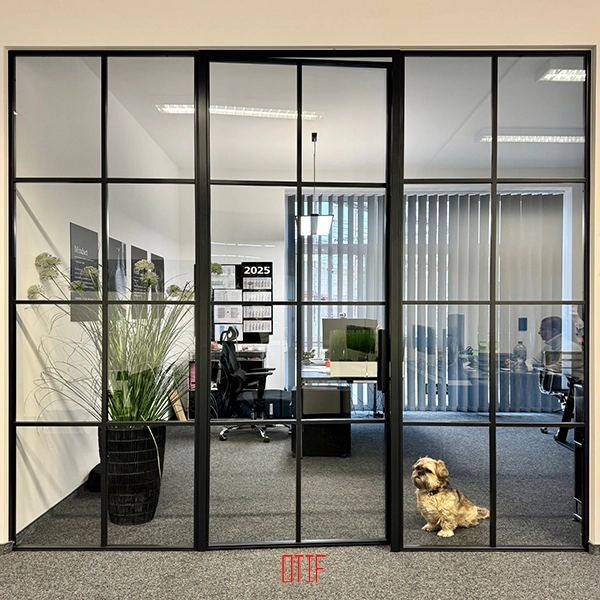 Loftelemente-Lofttüren-schwarz-Loftstil-modern-glastür-büro